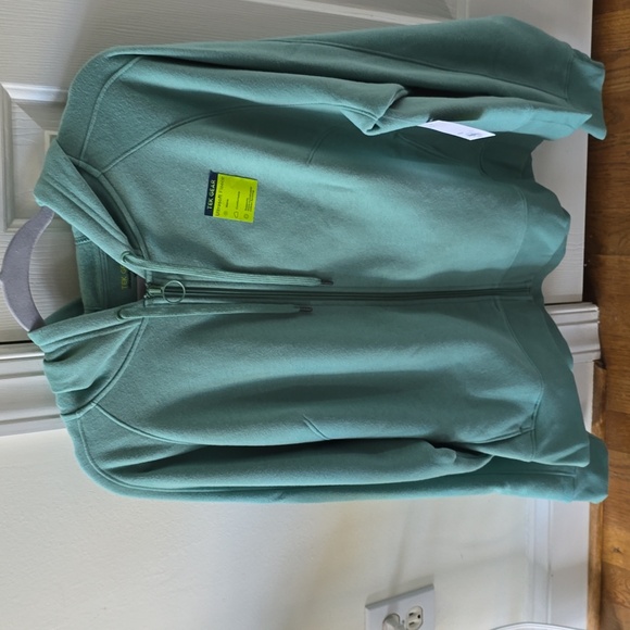 TEK GEAR WOMEN'S PLUS SIZE GREEN FRONT ZIP HOODIE SIZE XXL - Picture 2 of 15